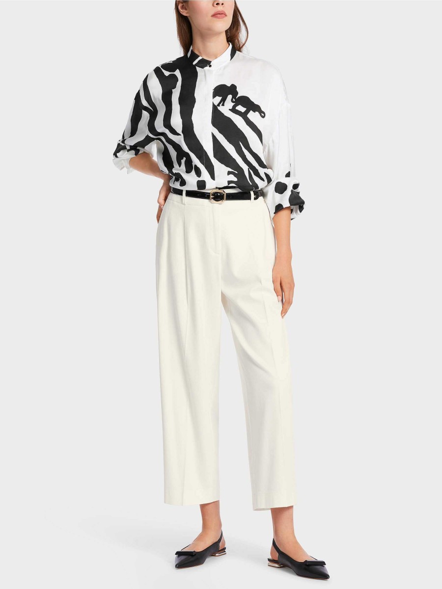 Marc Cain Wels Trousers With Shortened Legs Pants