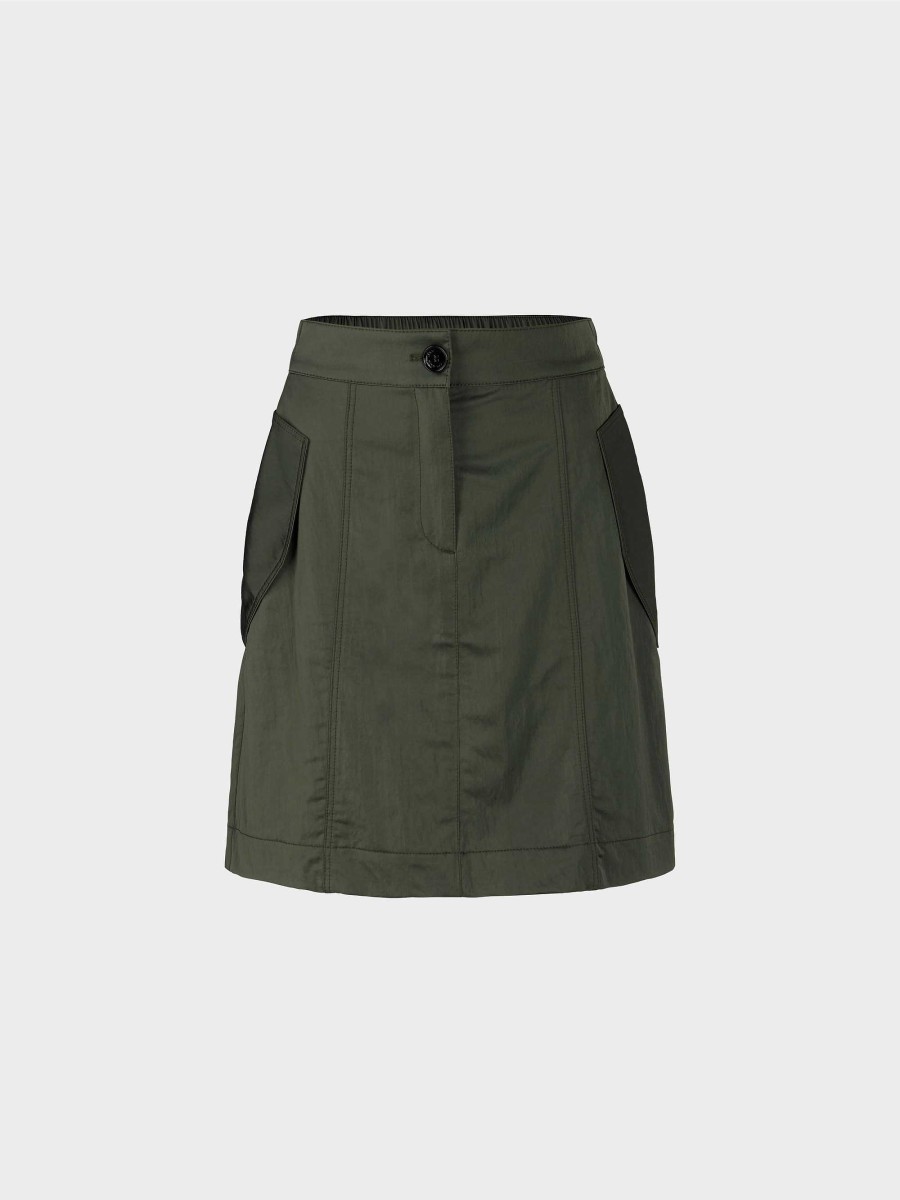 Marc Cain Slightly Flared Mini Skirt Rocke