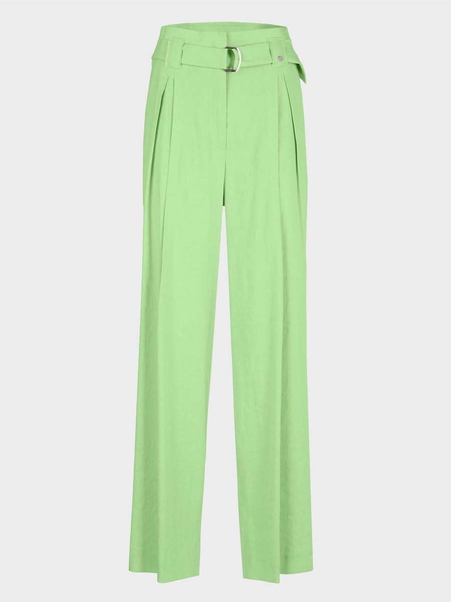 Marc Cain Model Wichita Trousers In Paperbag Style Pants