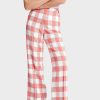 Marc Cain Wukari Checkered Model With Fringed Hem Pants