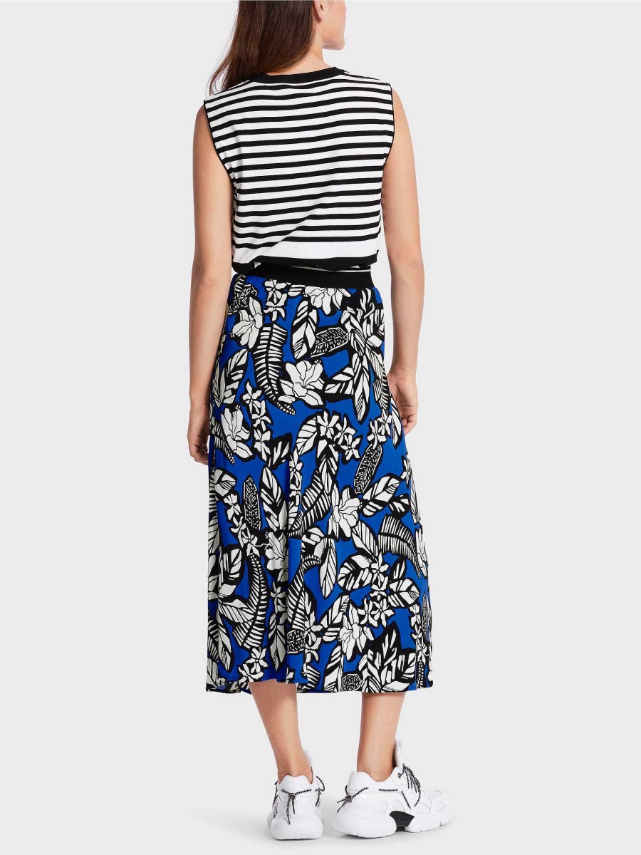 Marc Cain Flared Skirt "Rethink Together" Rocke