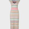 Marc Cain Slim Knitted Dress Knitted In Germany Knit