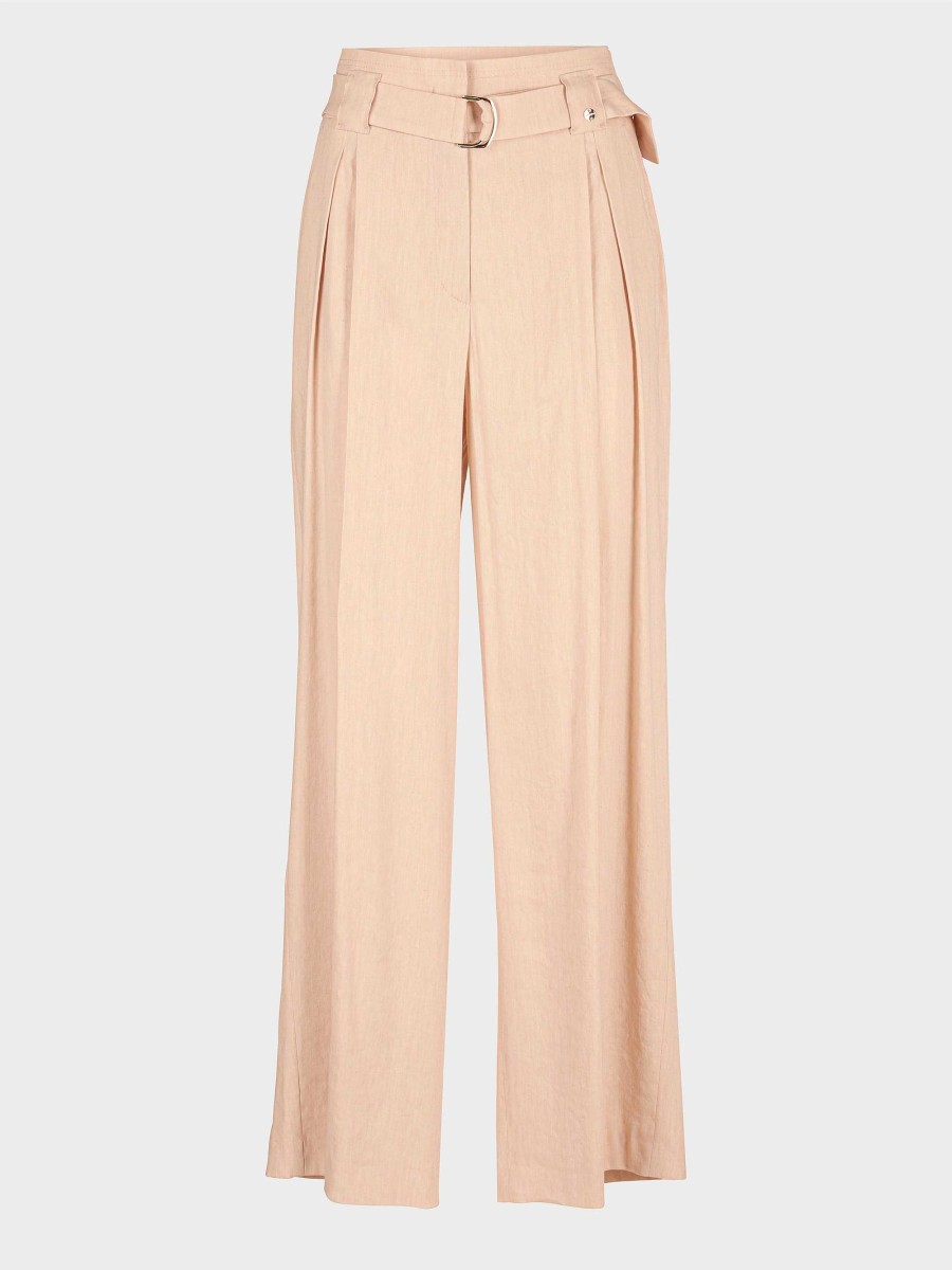 Marc Cain Model Wichita Trousers In Paperbag Style Pants