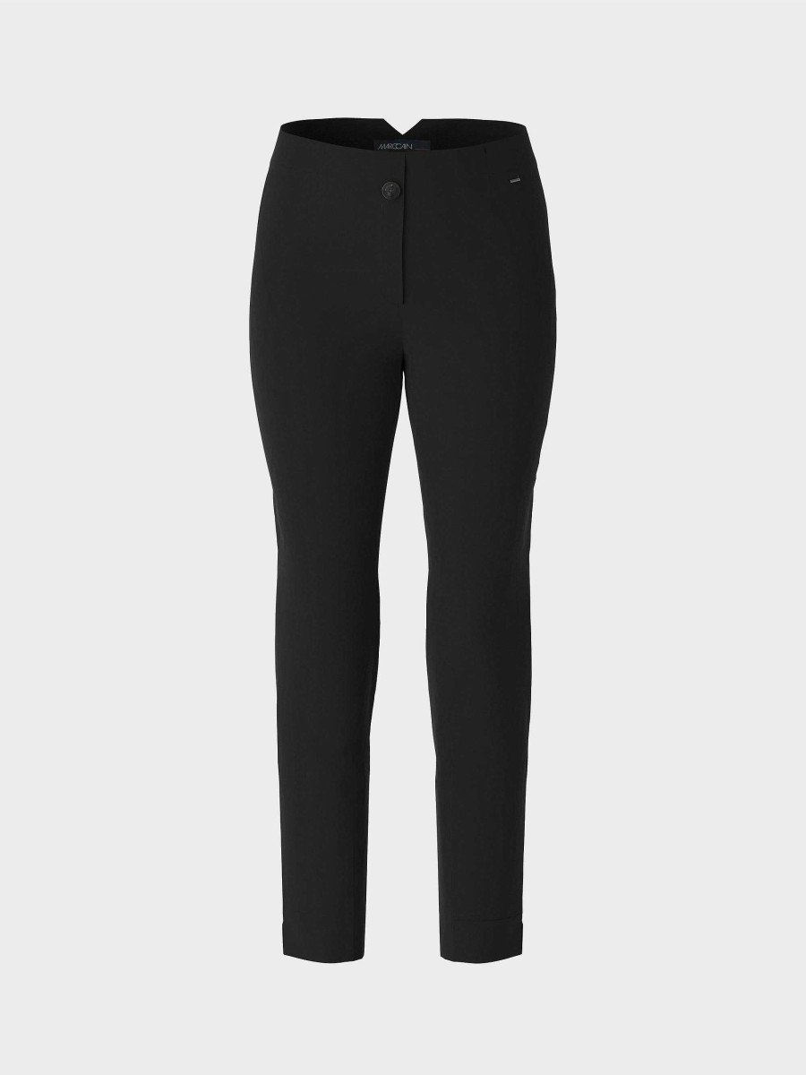 Marc Cain Slim Trousers Split In 7/8 Length Pants