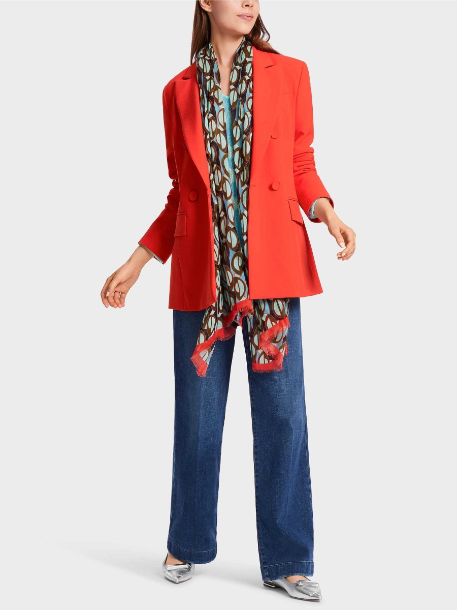 Marc Cain Fitted Blazer Pantsuits