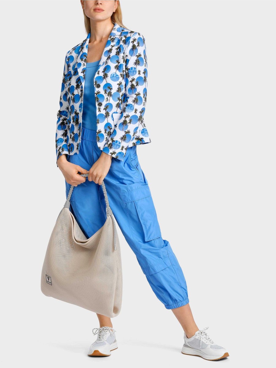 Marc Cain Beach Point Blazer Made From Scuba Material Pantsuits