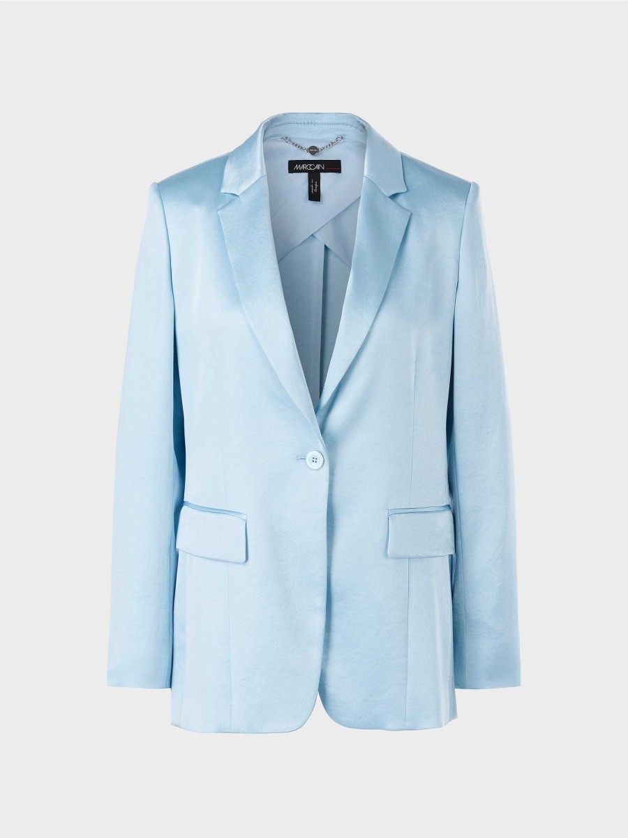 Marc Cain Blazer In An Elegant Shine Blazer