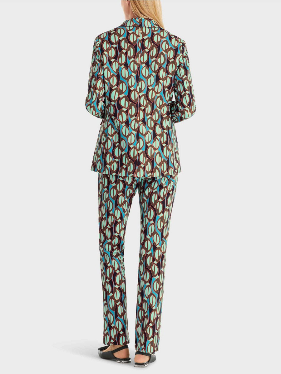 Marc Cain Blazer In A Graphic Design Pantsuits