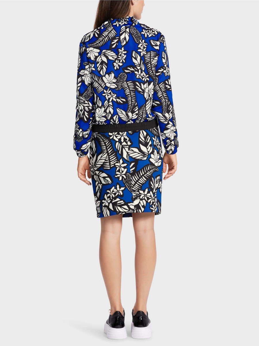 Marc Cain Sporty Jacket With Floral Print Jackets