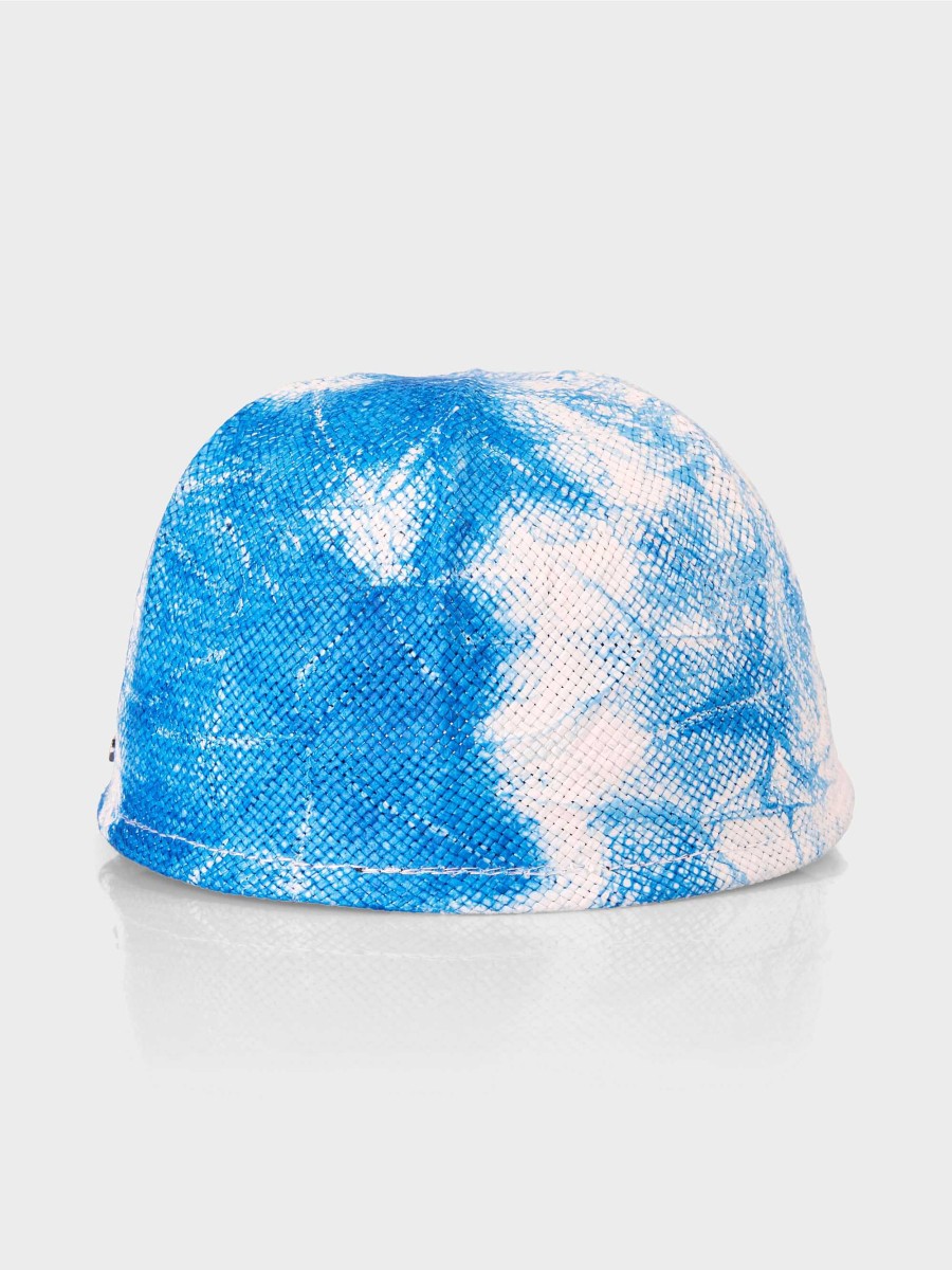 Marc Cain Cap In A Tie-Dye Pattern Accessories