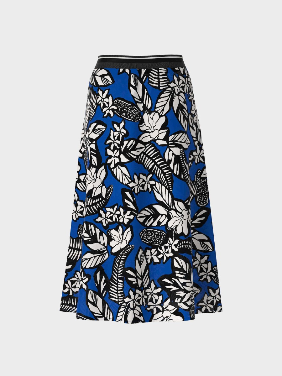 Marc Cain Flared Skirt "Rethink Together" Rocke