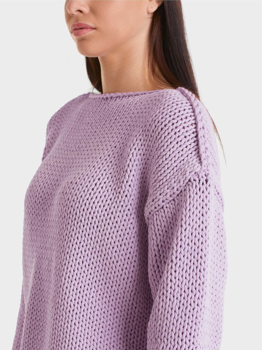 Marc Cain Sweater In Chunky Knitted In Germany Knit