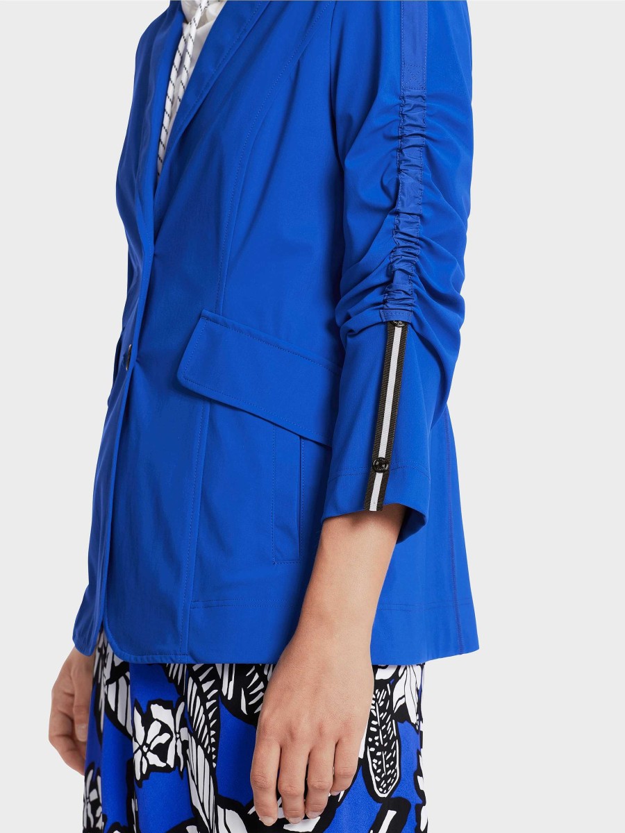 Marc Cain Blazer With Gathered Sleeves Blazer