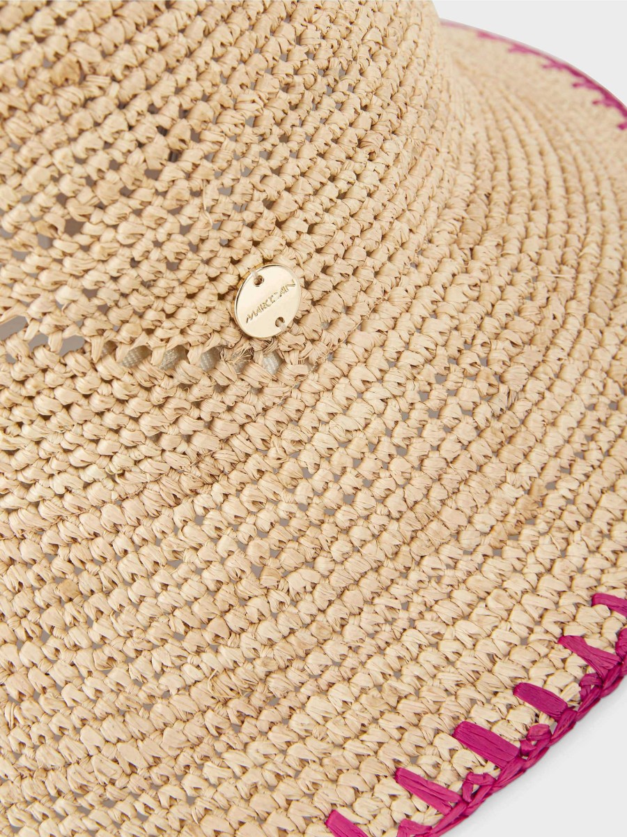 Marc Cain Straw Cloche Hat Accessories