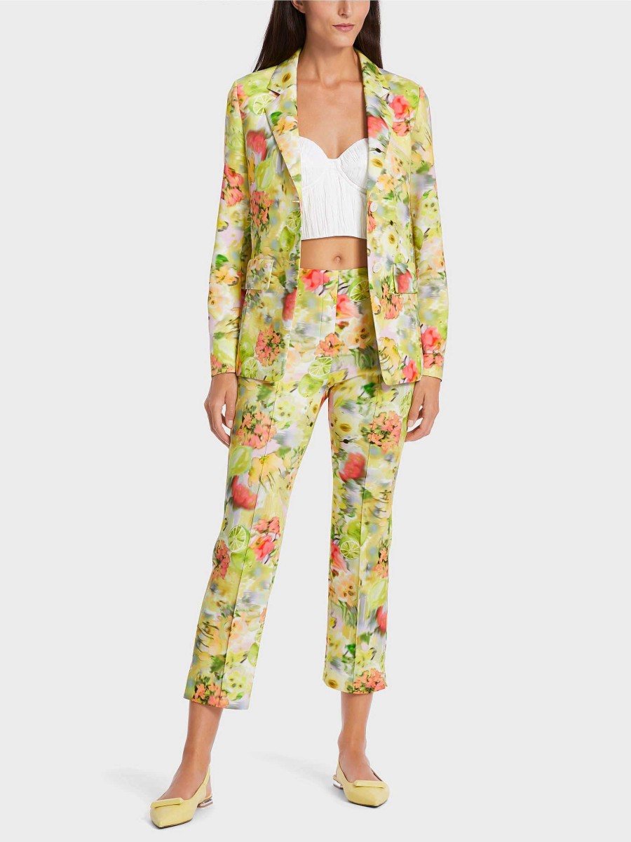 Marc Cain Blazer In The Current Blurry Print Blazer