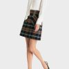 Marc Cain Checked Mini Skirt In Sixties Style Rocke