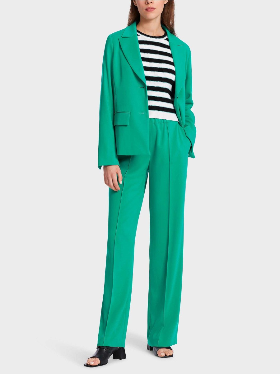 Marc Cain Blazer With Peak Lapels Pantsuits