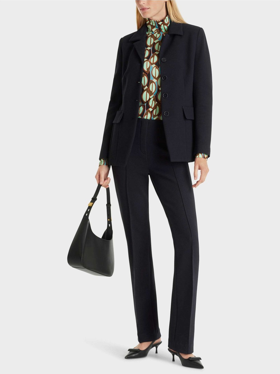 Marc Cain Blazer With Narrow Lapels Jackets