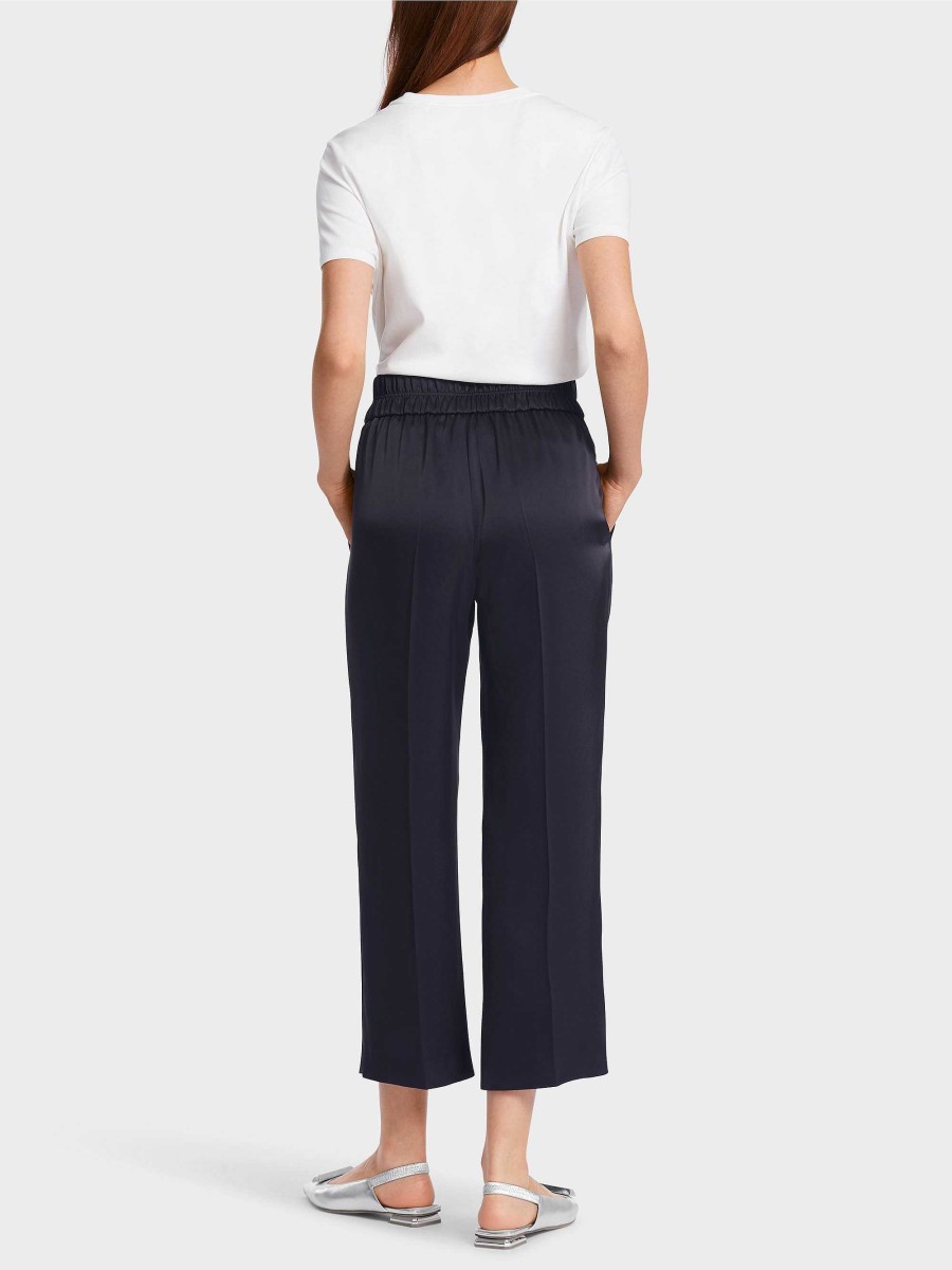 Marc Cain Washington Trousers With A Distinctive Waistband Pants