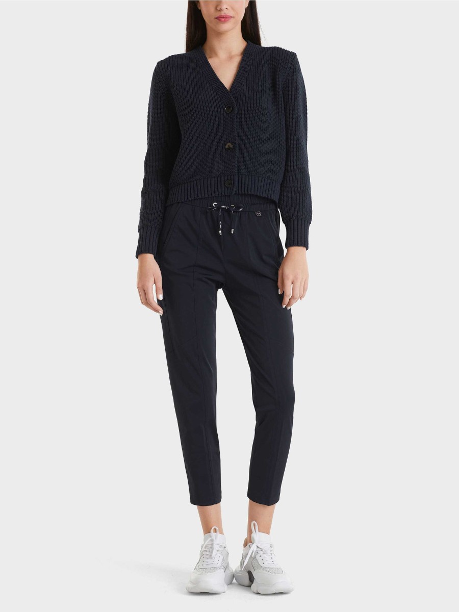 Marc Cain 7/8-Length Trousers Rhodes With Jogging Waistband Pants