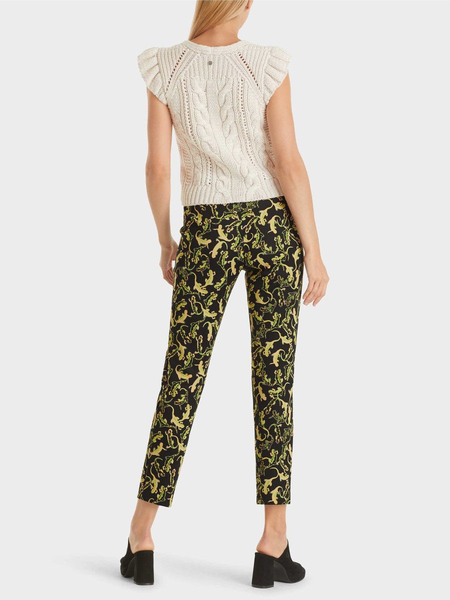 Marc Cain 7/8-Length And Body-Hugging Trousers Sydney Pants