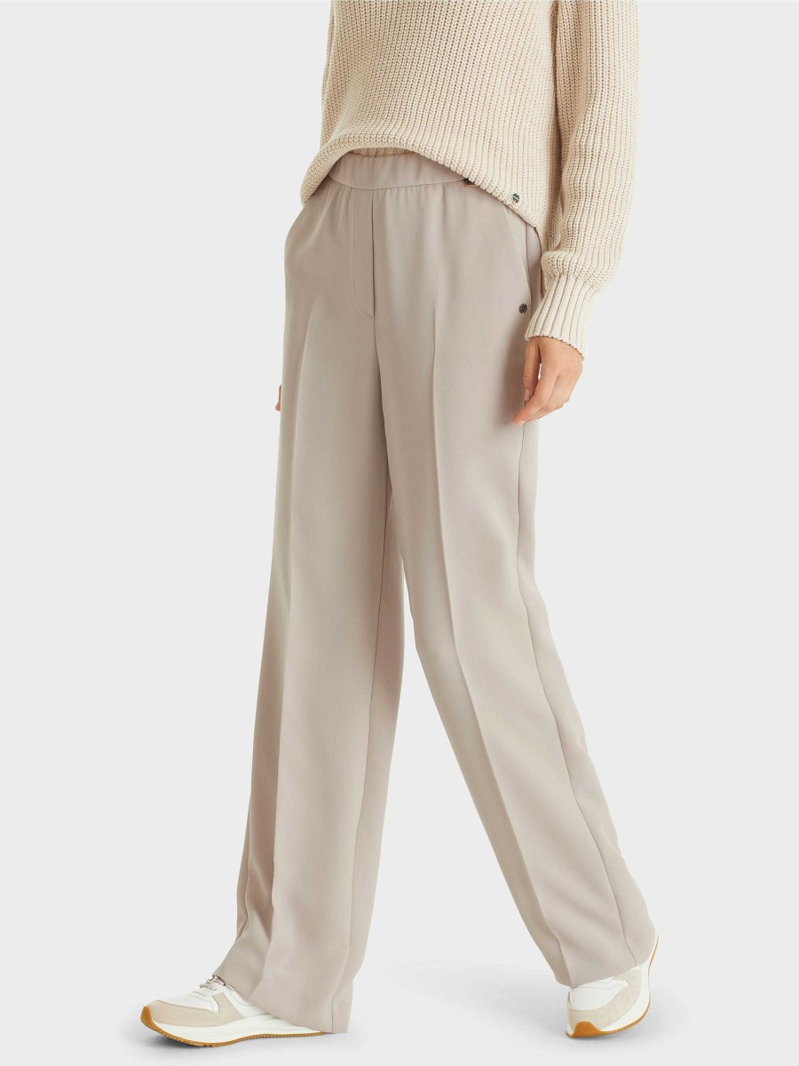 Marc Cain Wide And Pleated Pants Washington Pants