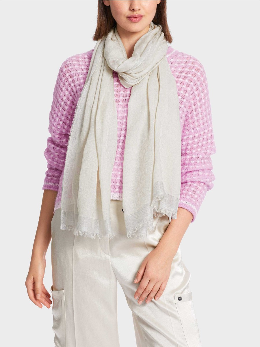 Marc Cain Delicate Woven Scarf Accessories