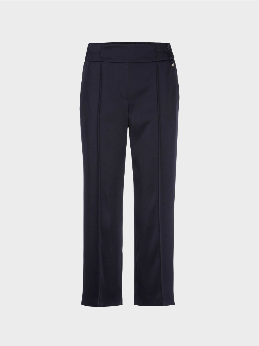 Marc Cain Washington Trousers With A Distinctive Waistband Pants