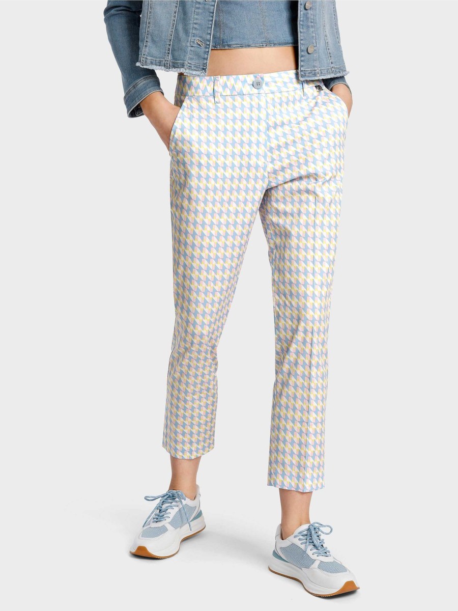 Marc Cain Model Franca Trousers With Graphic Design Pants