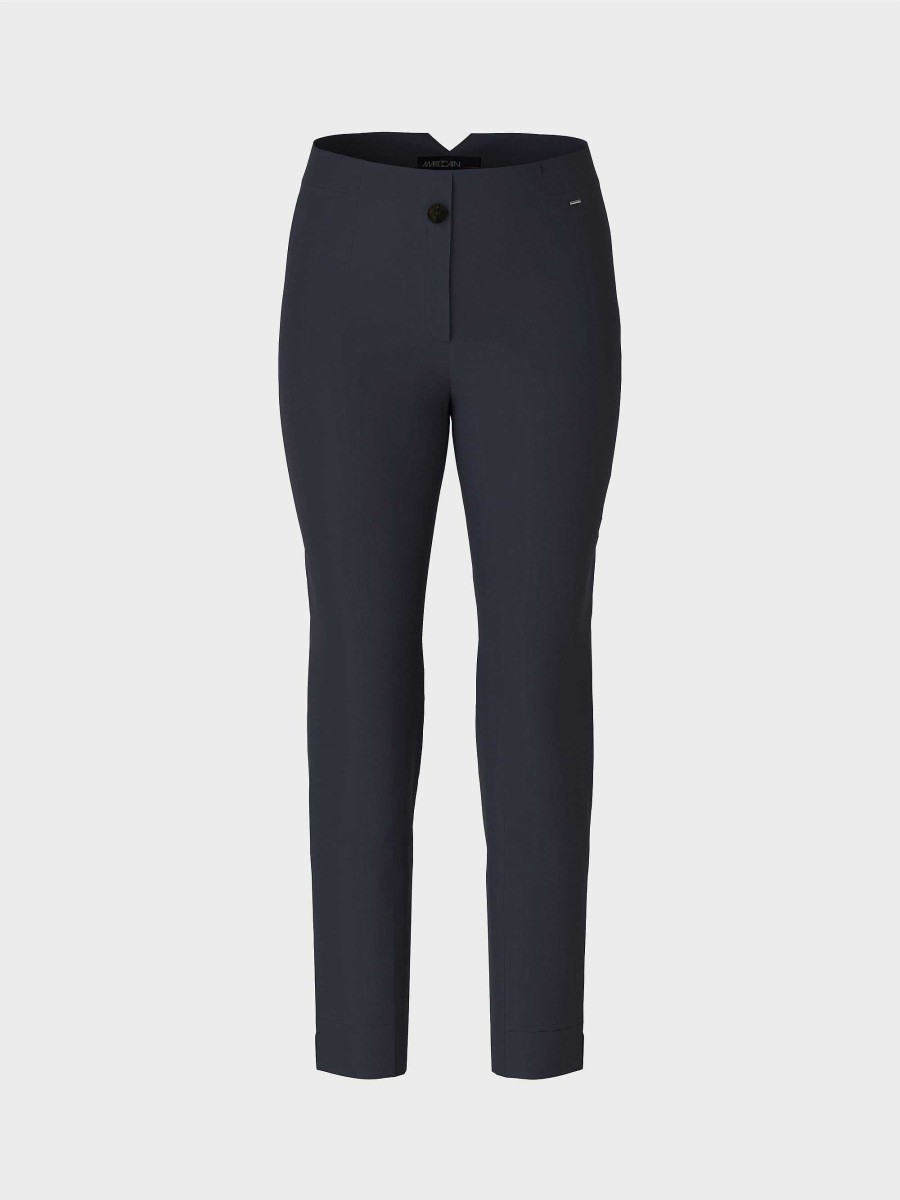 Marc Cain Slim Trousers Split In 7/8 Length Pants