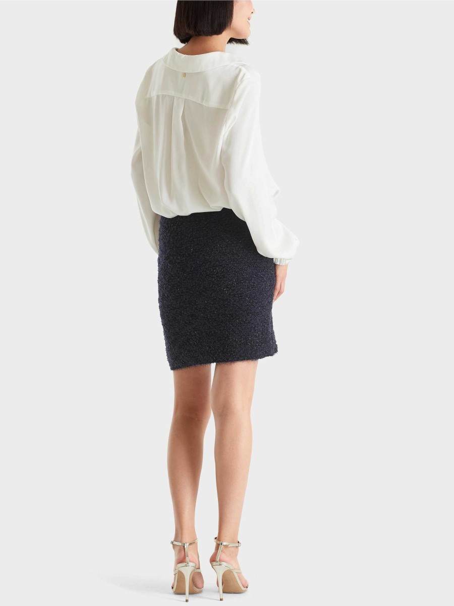 Marc Cain Fitted Mini Skirt Knitted In Germany Knit