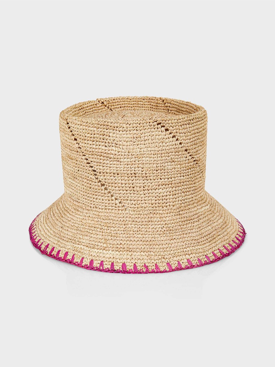 Marc Cain Straw Cloche Hat Accessories