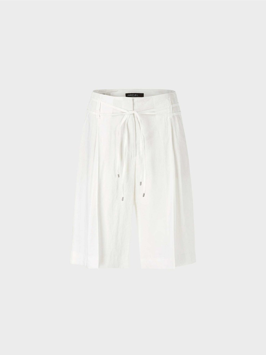 Marc Cain Model Wichita Trousers In Paperbag Style Pants