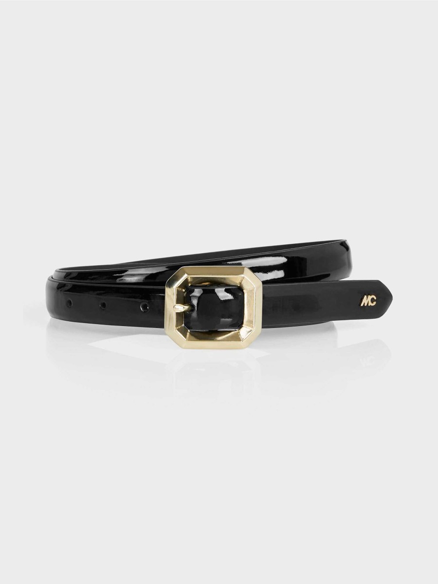 Marc Cain Coated Leather Hip Belt Accessories