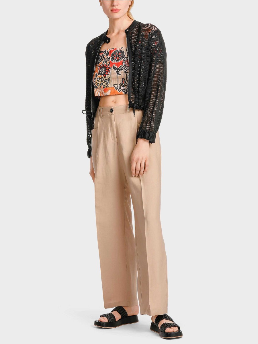 Marc Cain Pleated Trousers Model Wasco Pants