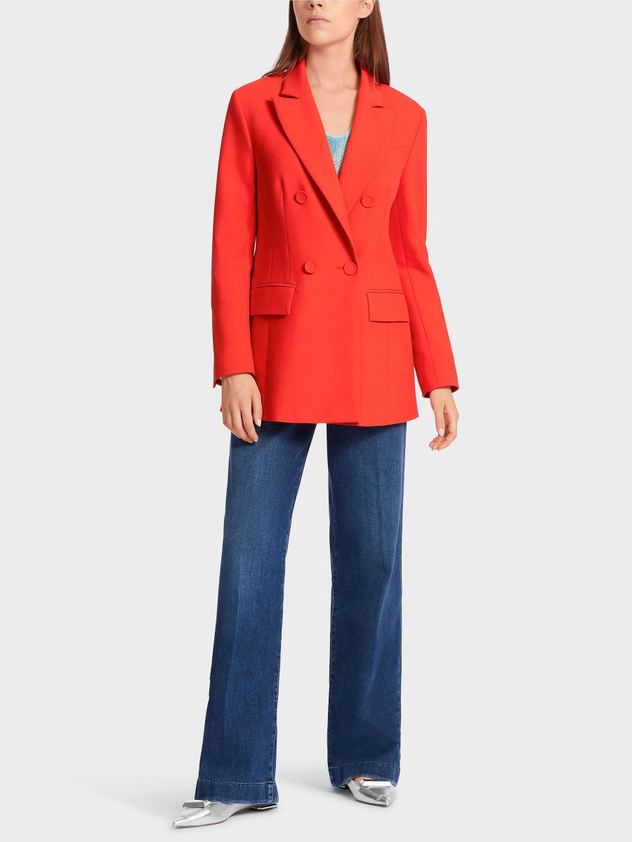 Marc Cain Fitted Blazer Pantsuits