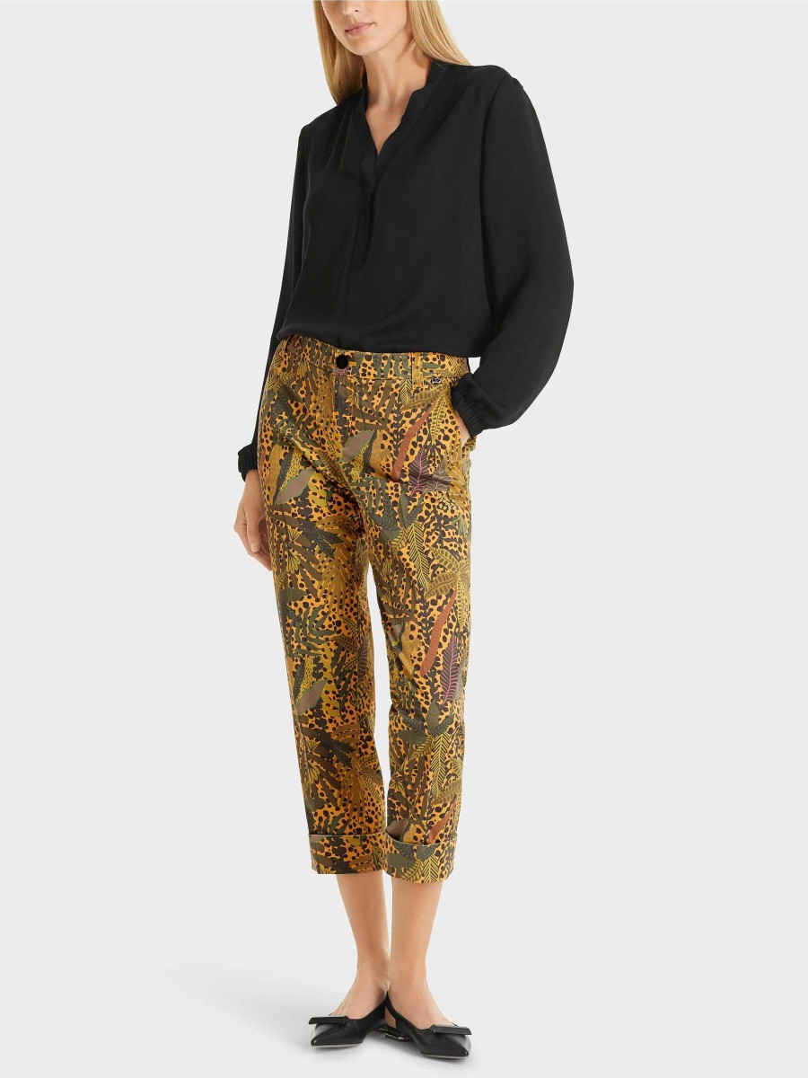 Marc Cain Rishra Trousers With All-Over Design Pants