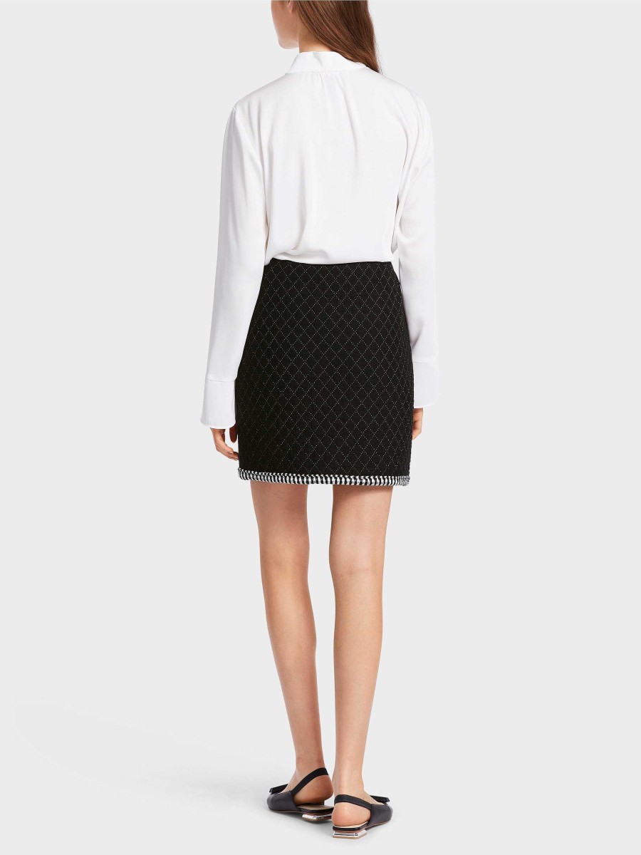 Marc Cain Mini Skirt Knitted In Germany Rocke