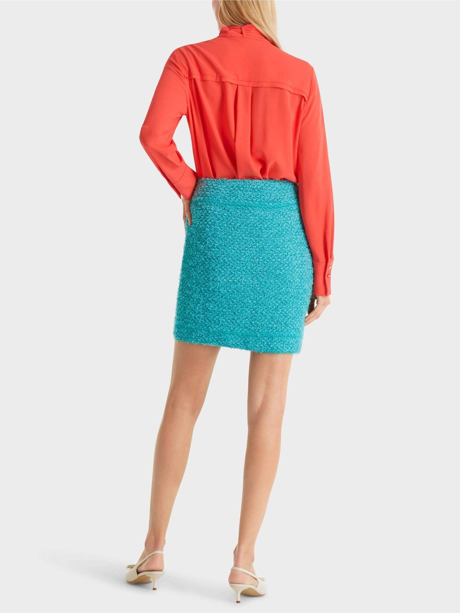 Marc Cain Fitted Mini Skirt Knitted In Germany Knit