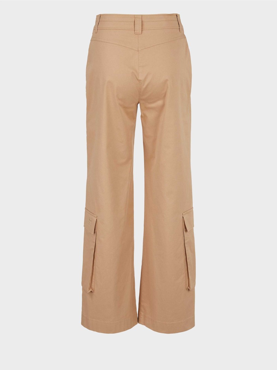 Marc Cain Warri Trousers With Wide And Long Legs Pants