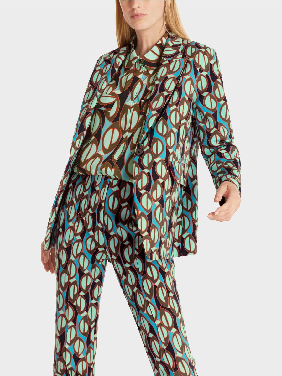 Marc Cain Blazer In A Graphic Design Pantsuits