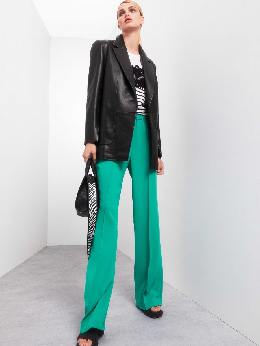 Marc Cain Washington Wide Leg Pants Pants