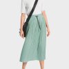 Marc Cain Midi-Length Skirt With Pleats Rocke