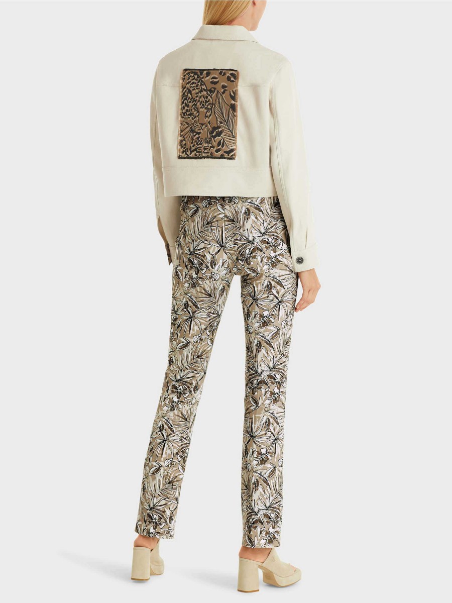 Marc Cain Frederica Trousers With Floral Print Pants