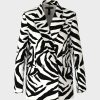 Marc Cain Zebra-Look Blazer Pantsuits