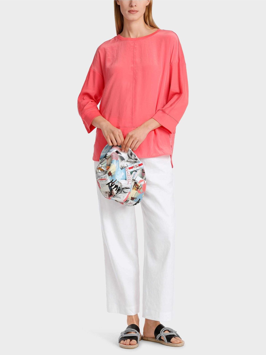 Marc Cain Blouse In A Layered Look Blouses & Tunics