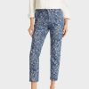 Marc Cain Jeans Silea With Floral Woven Design Jeans