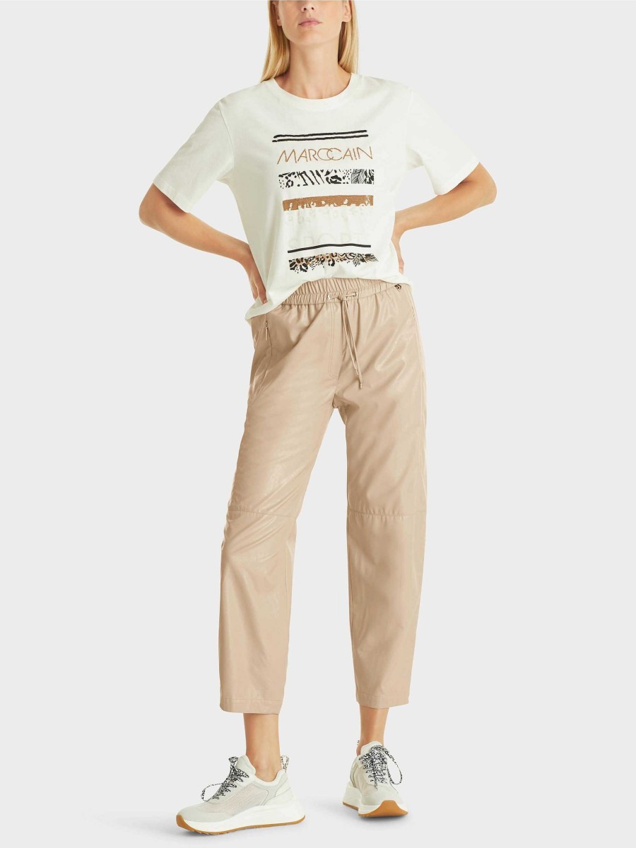 Marc Cain Ranchi Trousers With Jogging Waistband Pants