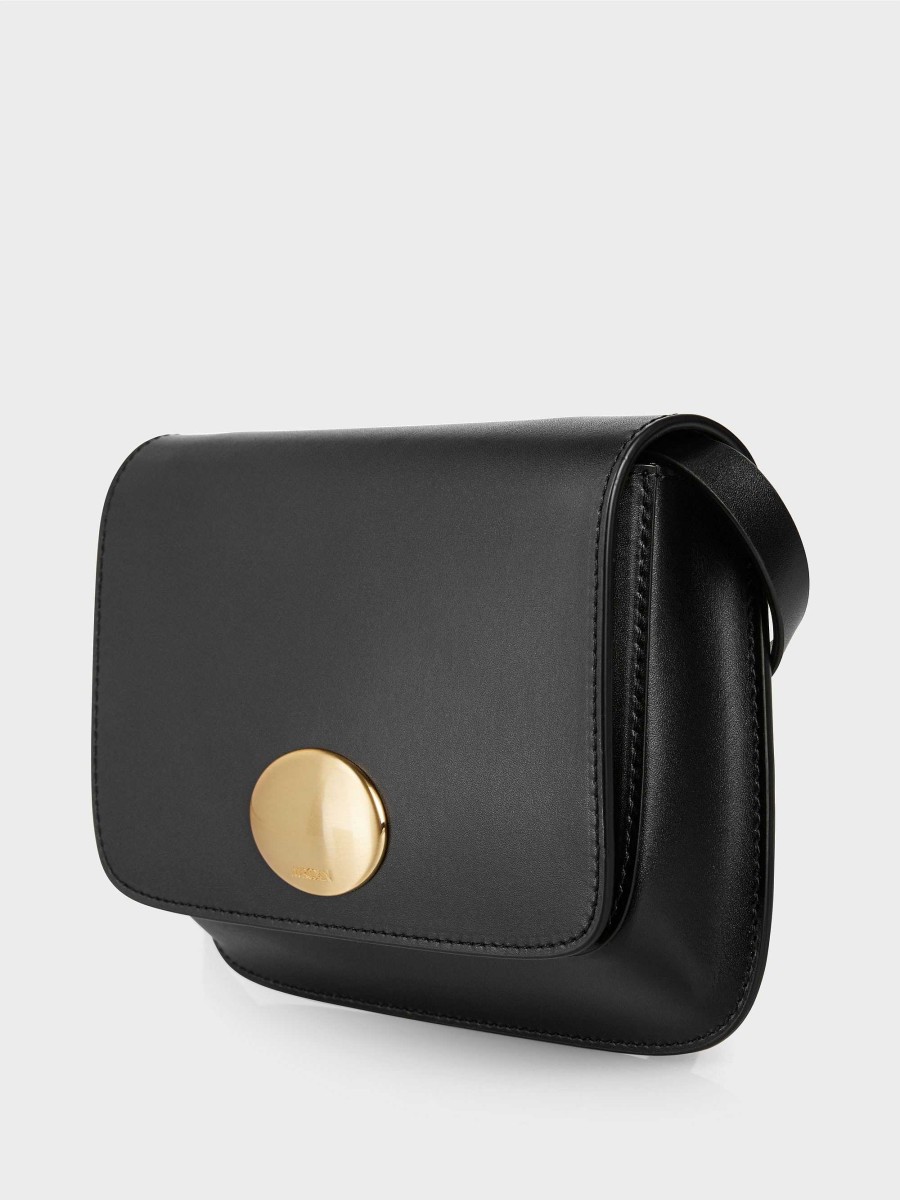 Marc Cain Mini Bag "Rethink Together" Made Of Leather Bags