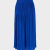 Marc Cain Midi-Length Skirt With Pleats Rocke